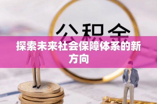 贺兰探索未来社会保障体系的新方向