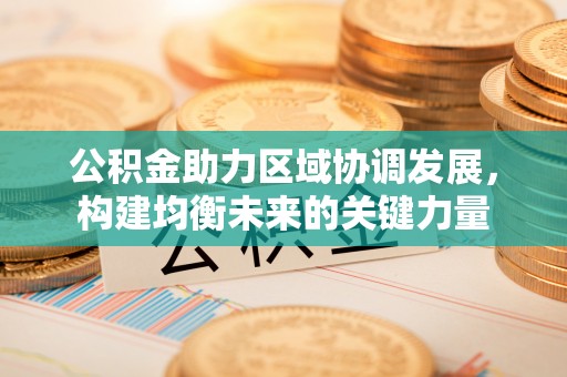 贺兰公积金助力区域协调发展，构建均衡未来的关键力量
