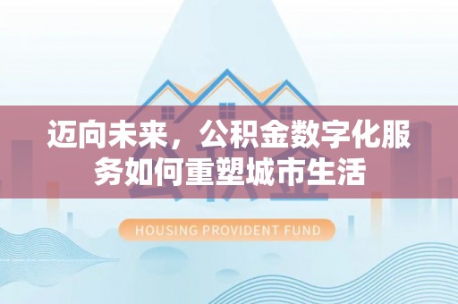 贺兰迈向未来，公积金数字化服务如何重塑城市生活