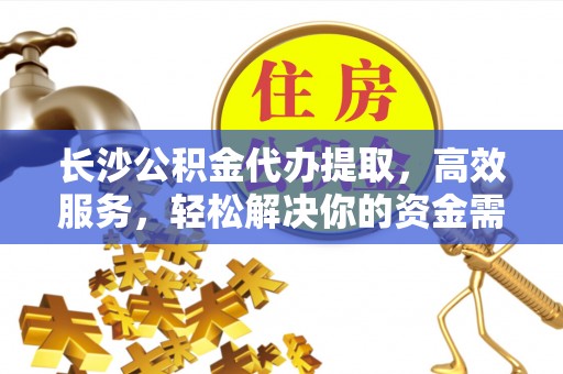 贺兰长沙公积金代办提取，高效服务，轻松解决你的资金需求