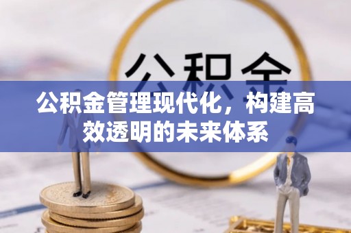 贺兰公积金管理现代化，构建高效透明的未来体系
