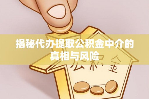 贺兰揭秘代办提取公积金中介的真相与风险