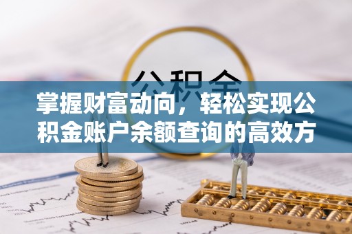 贺兰掌握财富动向，轻松实现公积金账户余额查询的高效方式