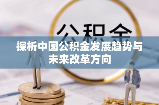 贺兰探析中国公积金发展趋势与未来改革方向