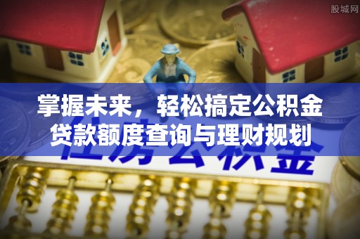 贺兰掌握未来，轻松搞定公积金贷款额度查询与理财规划