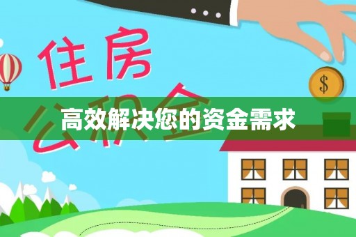 贺兰高效解决您的资金需求
