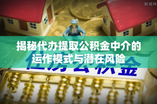 贺兰揭秘代办提取公积金中介的运作模式与潜在风险