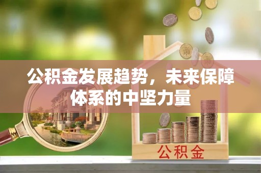 贺兰公积金发展趋势，未来保障体系的中坚力量