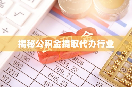 贺兰揭秘公积金提取代办行业