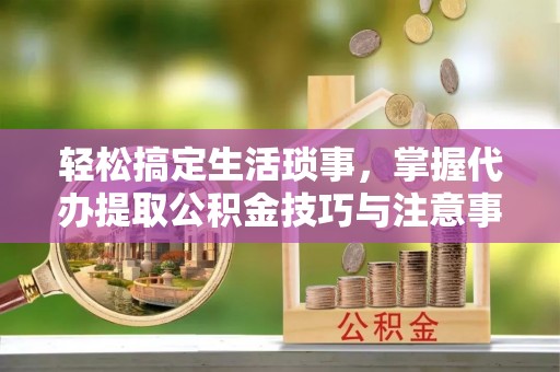 贺兰轻松搞定生活琐事，掌握代办提取公积金技巧与注意事项