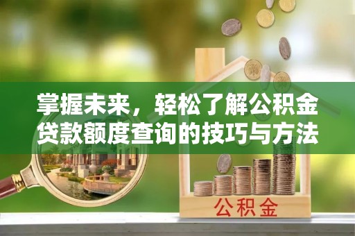 贺兰掌握未来，轻松了解公积金贷款额度查询的技巧与方法